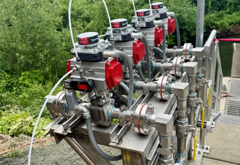 Tank decommissioning project